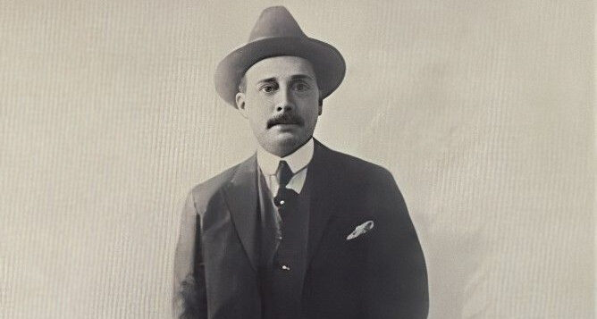 Fotografía del Dr José Gregorio Hernández, 1917.